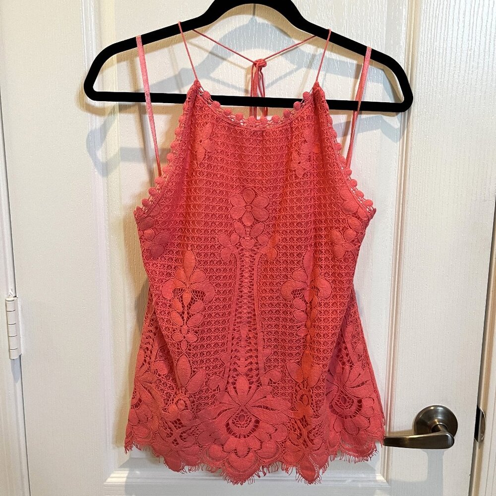 NWT - Chelsea and Violet  Lace Halter Top